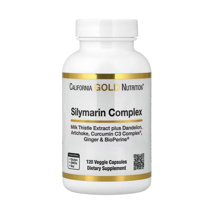 美國California Gold Nutrition水飛薊素6合1複合配方300 毫克，120粒膠囊