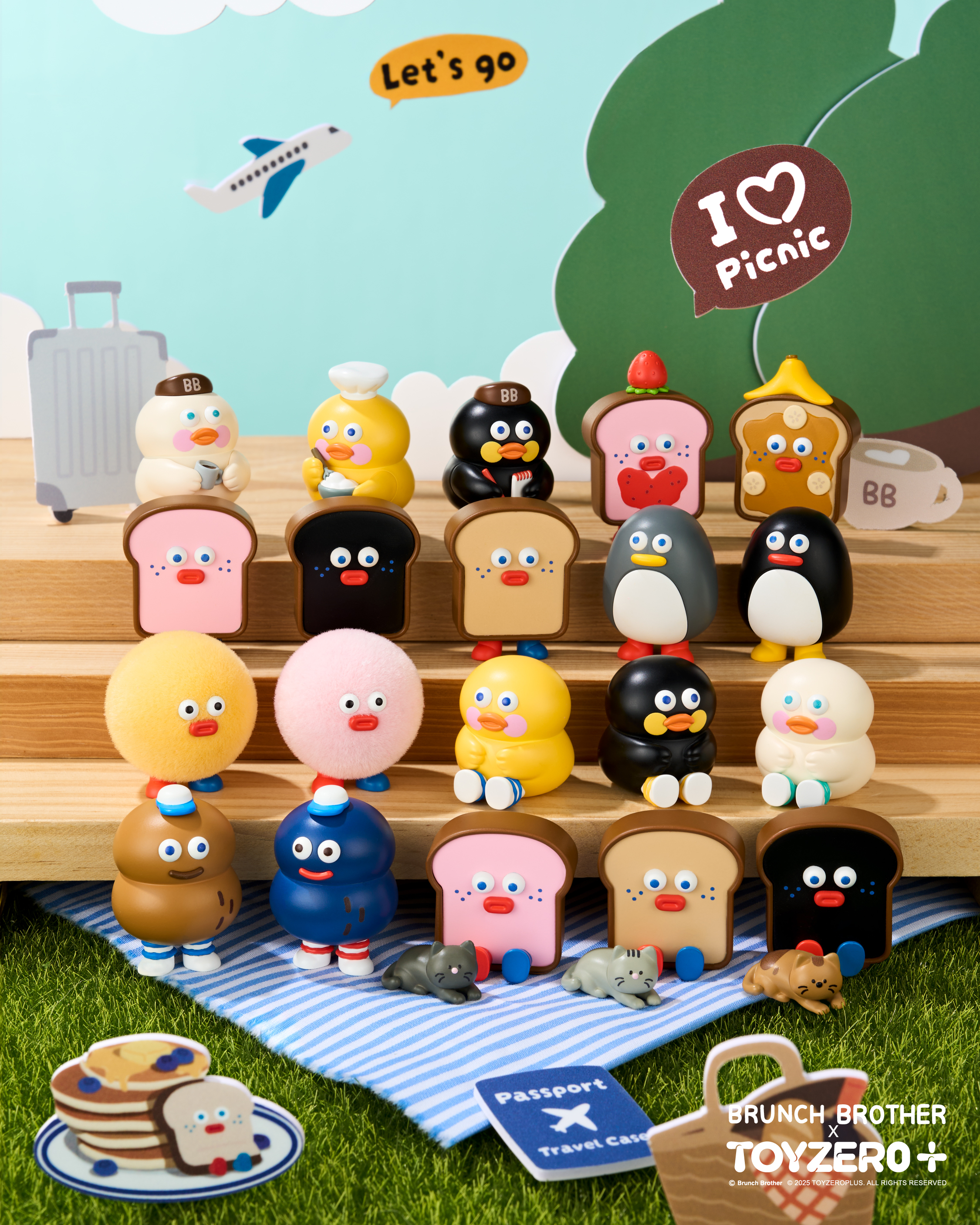 早午餐兄弟 - 胖胖吐司Mini系列 (盲盒)​