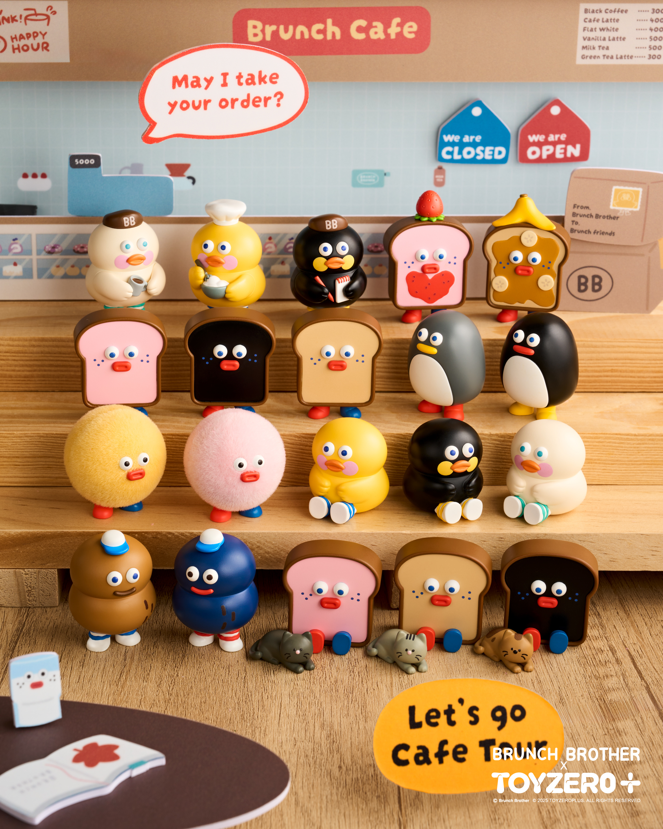 早午餐兄弟 - 胖胖吐司Mini系列 (盲盒)​