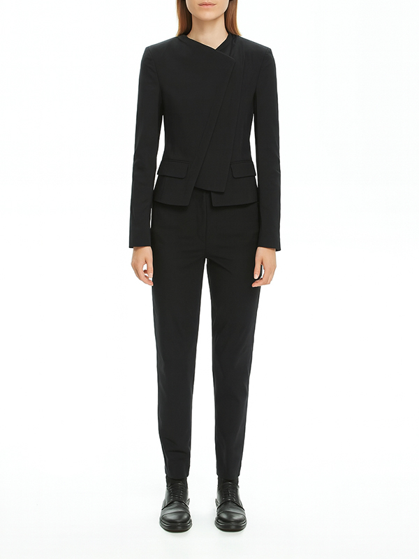 MALLONI MLO 合身長褲(黑)