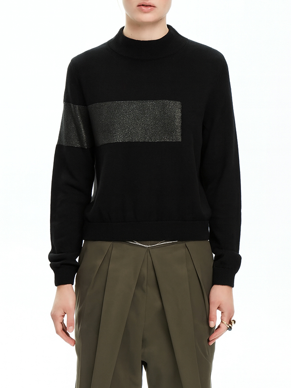 MALLONI 金屬線針織上衣