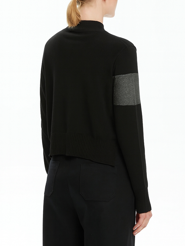 MALLONI 金屬線針織上衣