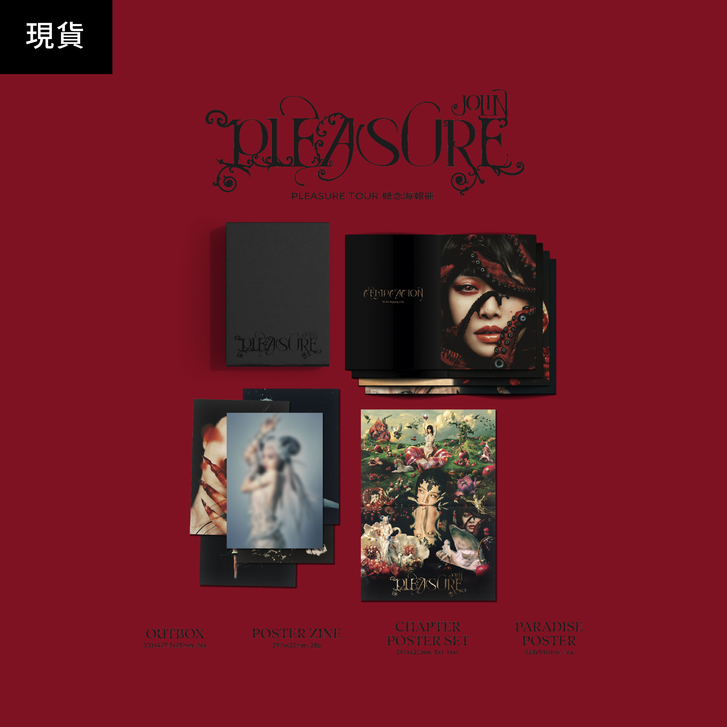 PLEASURE TOUR 概念海報冊