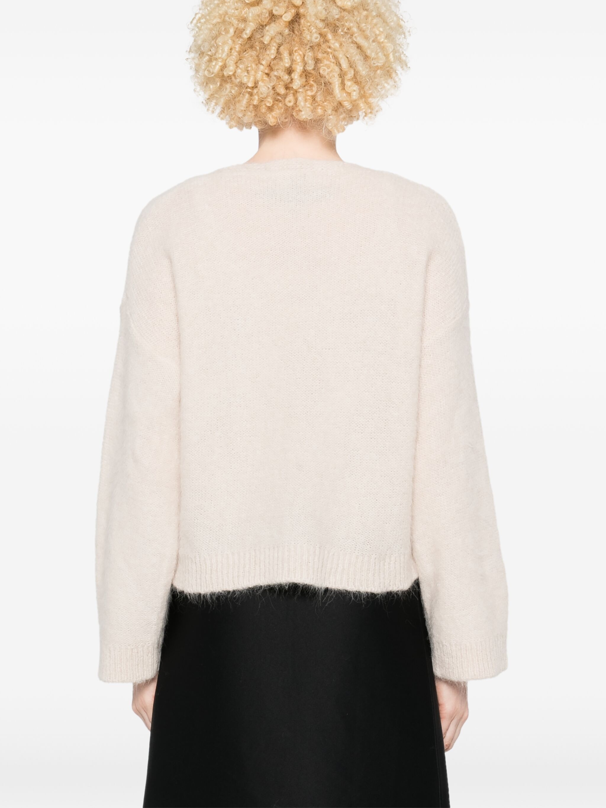 Antonelli Firenze V領排扣罩衫(米白)