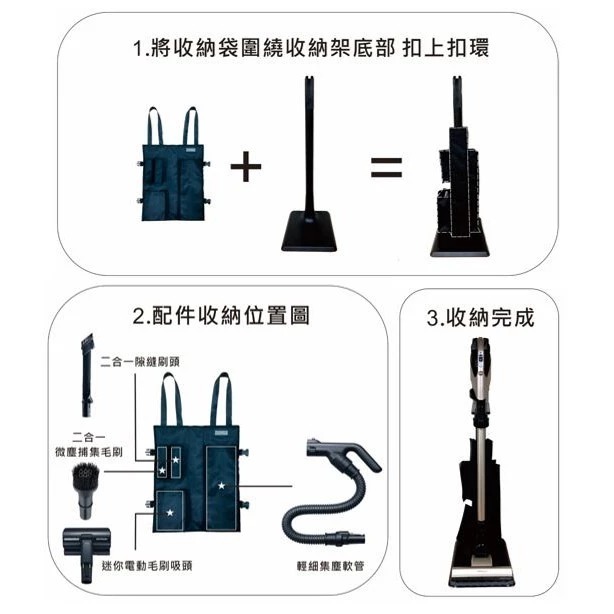 【最後出清】HITACHI日立 無線吸塵器 PVXFH920T 配件收納包 920TBAG