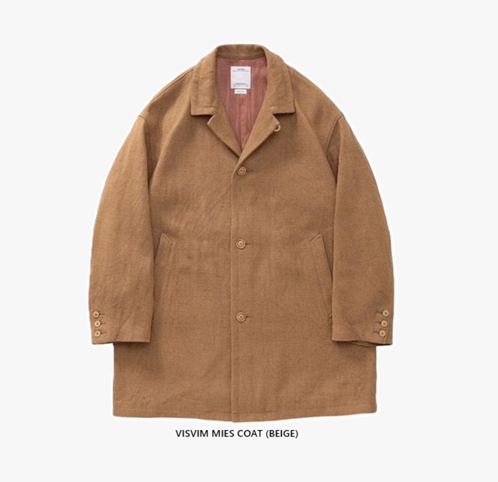 VISVIM 2026 S/S MIES COAT - PRE ORDER ITEM (預訂中)