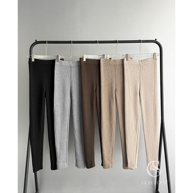 D39 「超瘦！內刷兔毛毛保暖舒適褲」