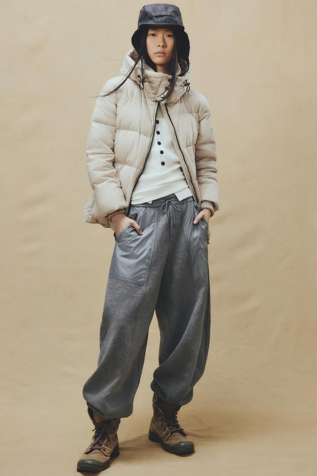 TATRAS NEPETA A 字廓形羽絨外套