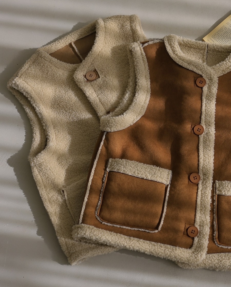 FRENCHCHIC Reversible Shearling Vest