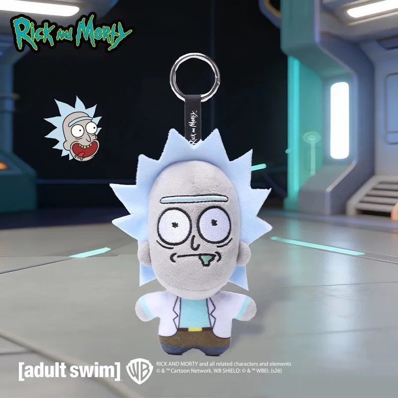 官方正版 RICK AND MORTY 瑞克與莫蒂 吊飾 娃娃 鑰匙圈