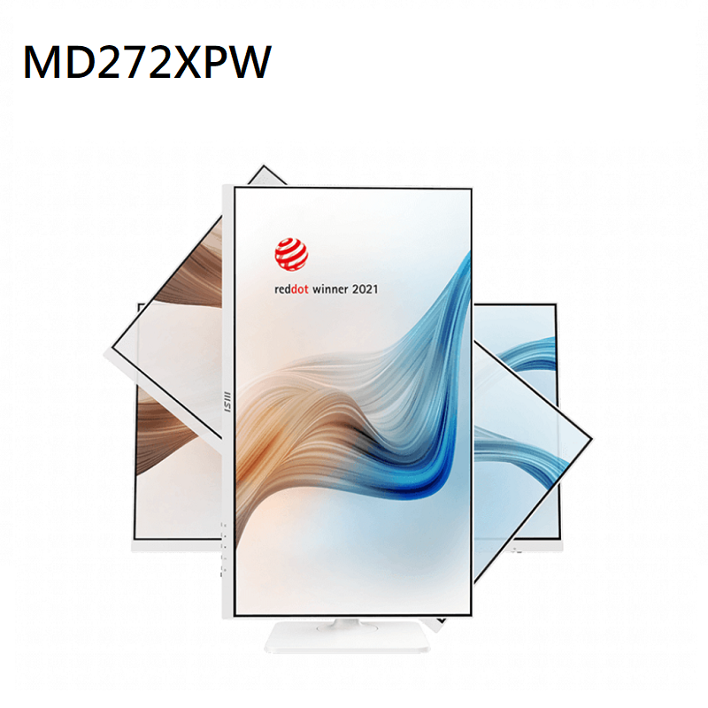 米特3C數位–MSI 微星 MODERN MD272XPW IPS/100Hz/1ms/DP/喇叭 27型 商務螢幕顯示器