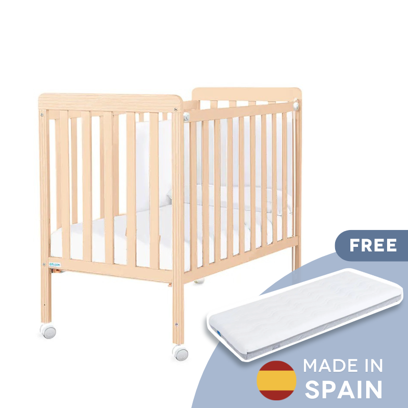 Micuna - Mini Basic 簡約百搭迷你嬰兒床 (水木色)