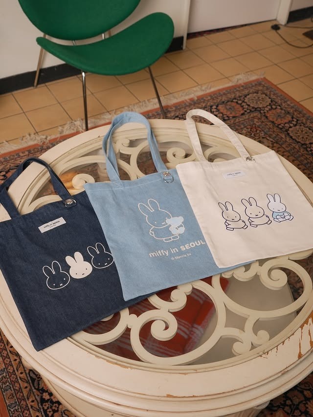 MIFFY IN SEOUL Denim Eco Bag