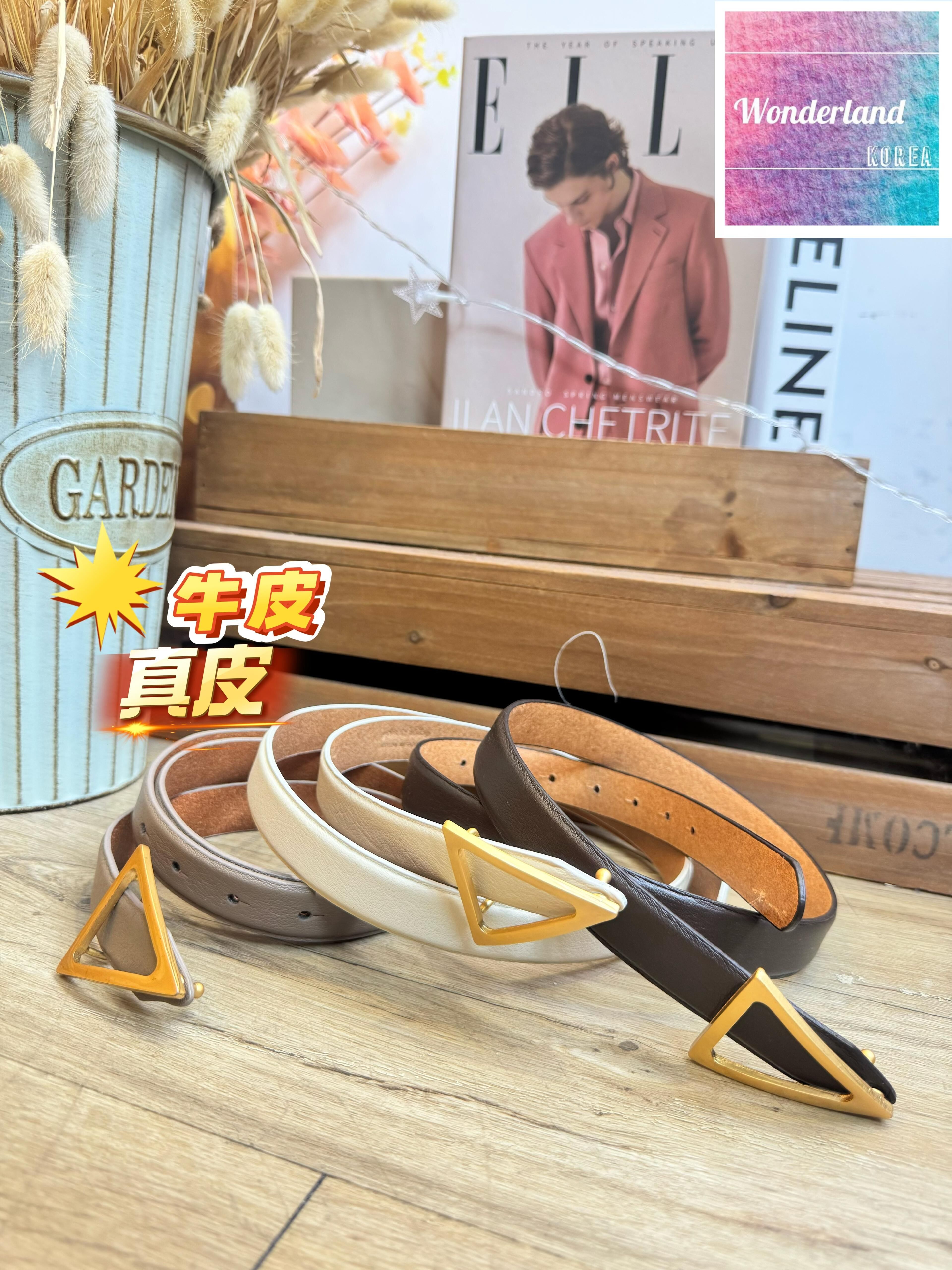 A18-A20 W010511牛皮三角Belt