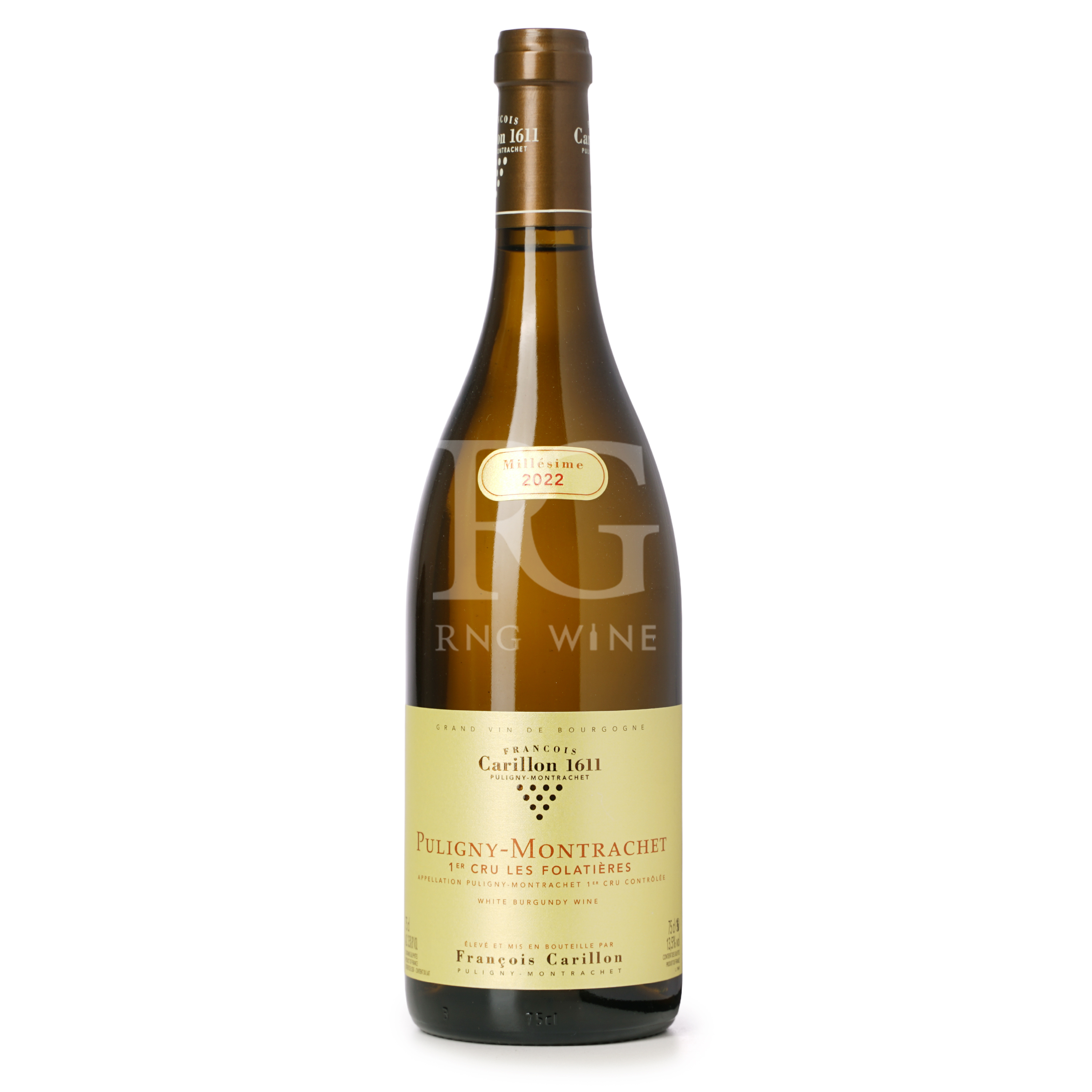 Francois Carillon Puligny Montrachet 1er Cru Les Folatieres 2022 (BH93)