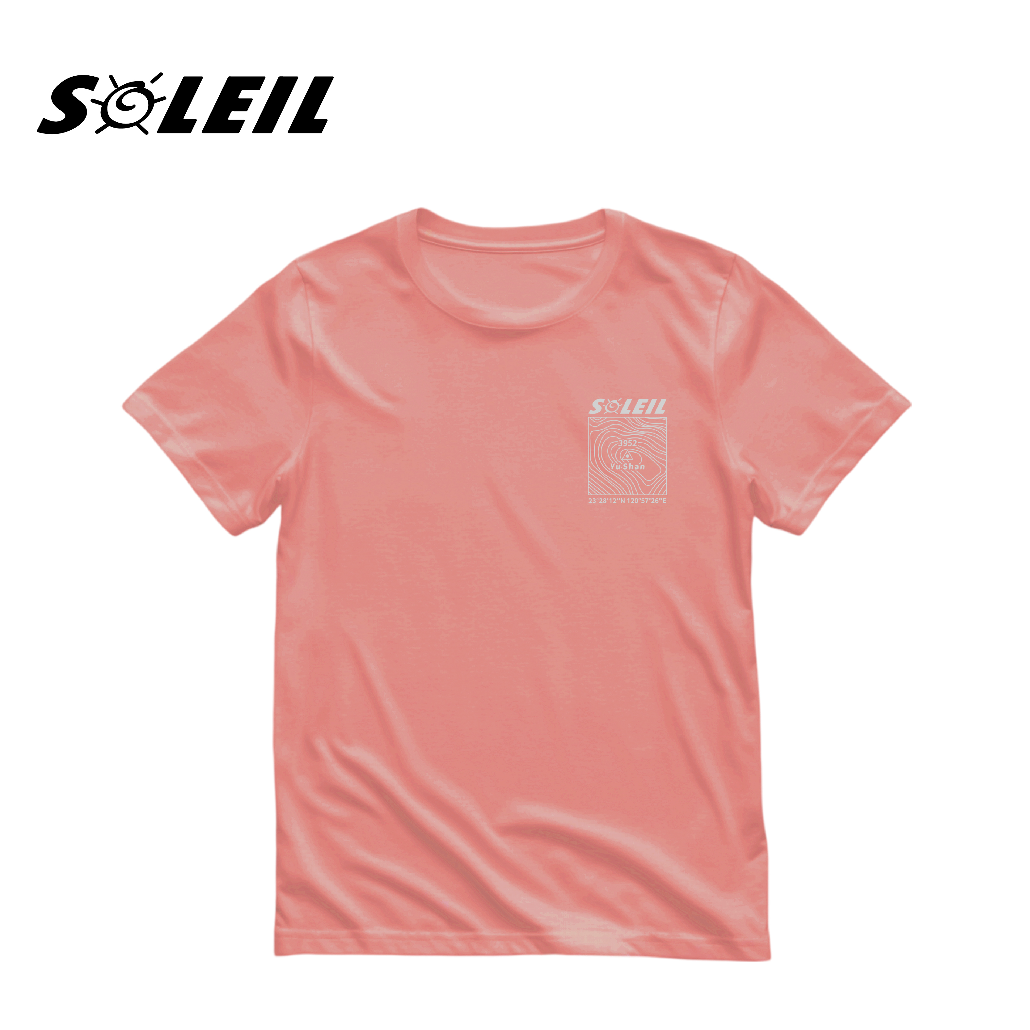 SOLEIL Yushan峰線日誌 Tee 涼感 T-shirt 女款 (粉) 10SL8868B