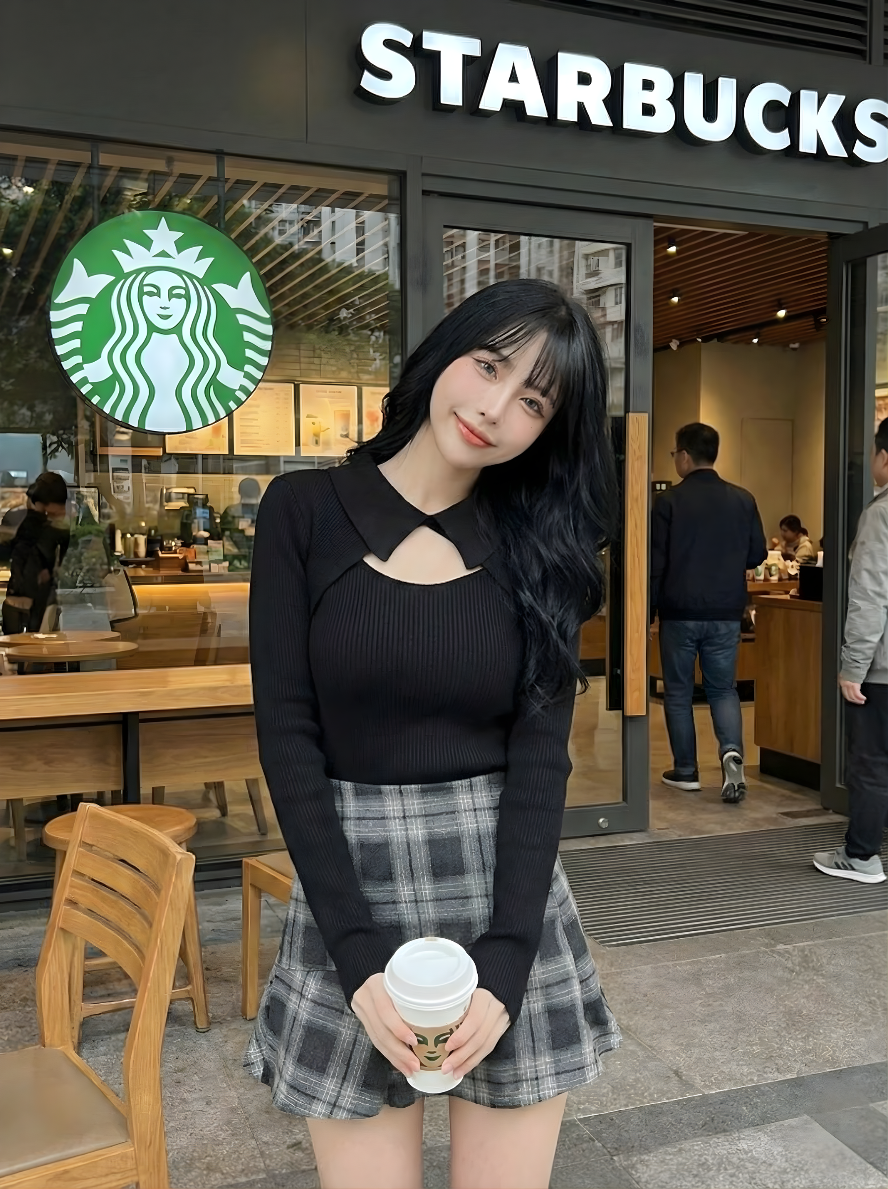 LL 羅紋針織短上衣