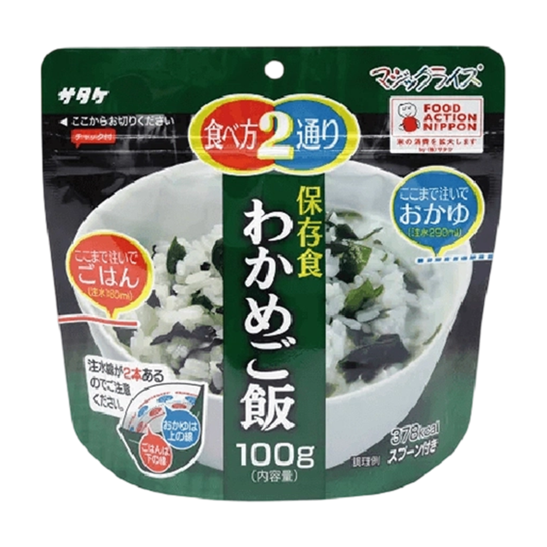 Satake 日本佐竹 海帶芽拌飯 100G 59STK0102