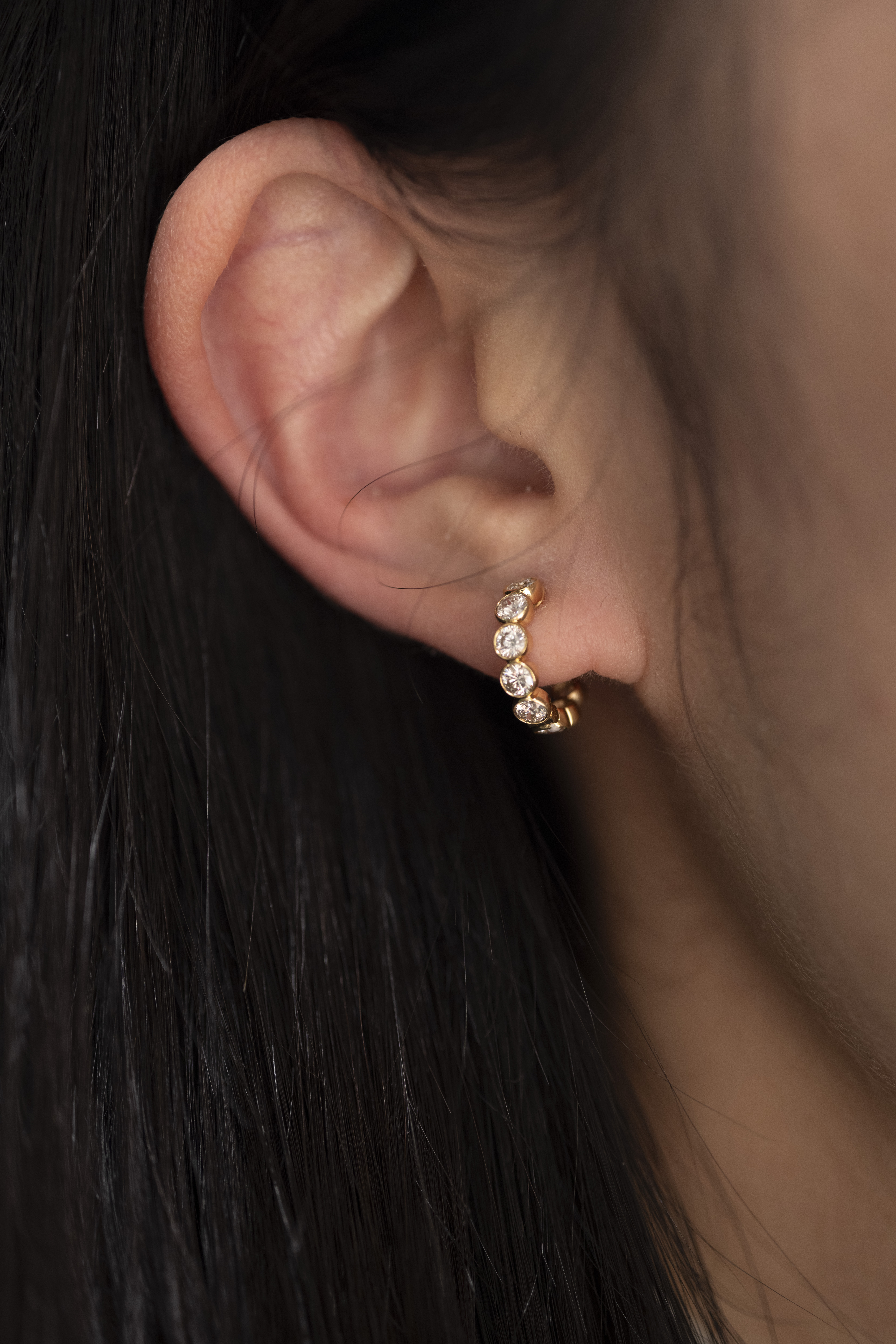 18K Éternelle Diamond Earring