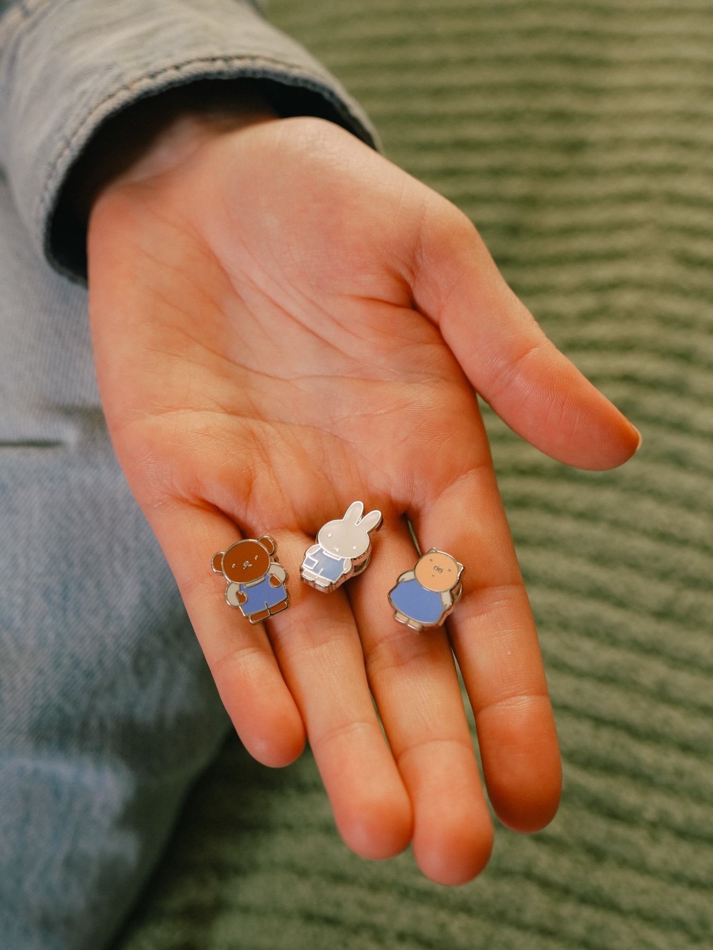 MIFFY IN SEOUL Denim Badge