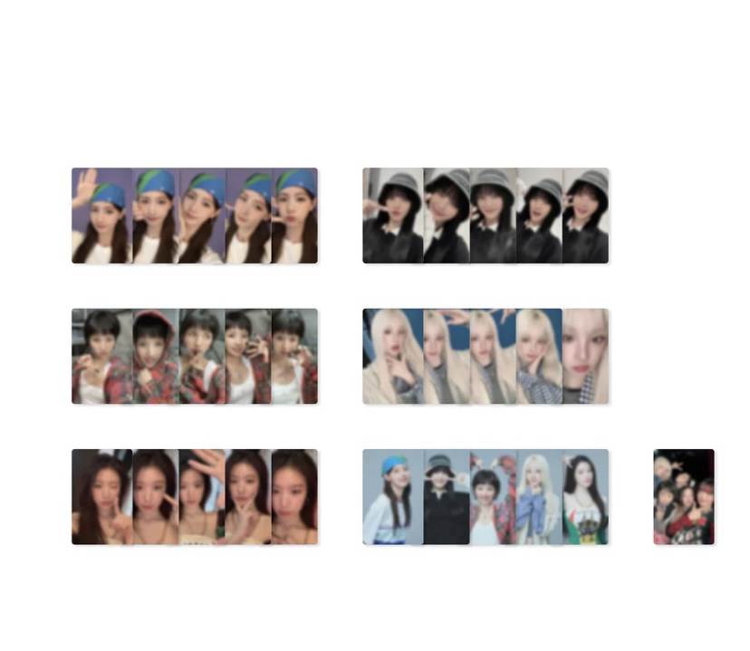 I-DLE 逢Japan Tour trading card