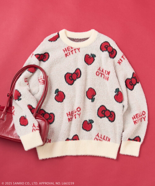 FREAK'S STORE /'HELLO KITTY' Jacquard Knit