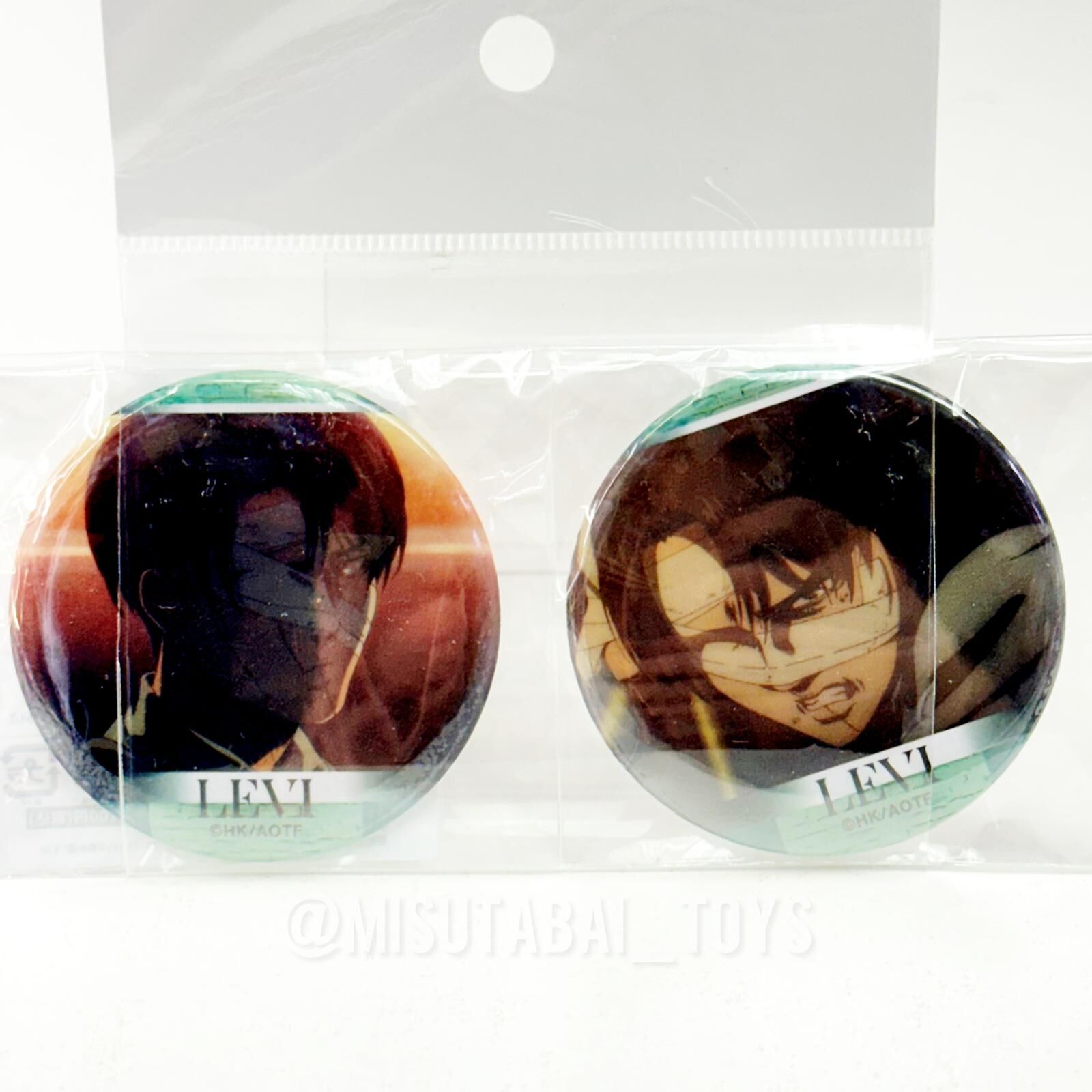 進擊的巨人 兵長 全像徽章套裝（2枚）