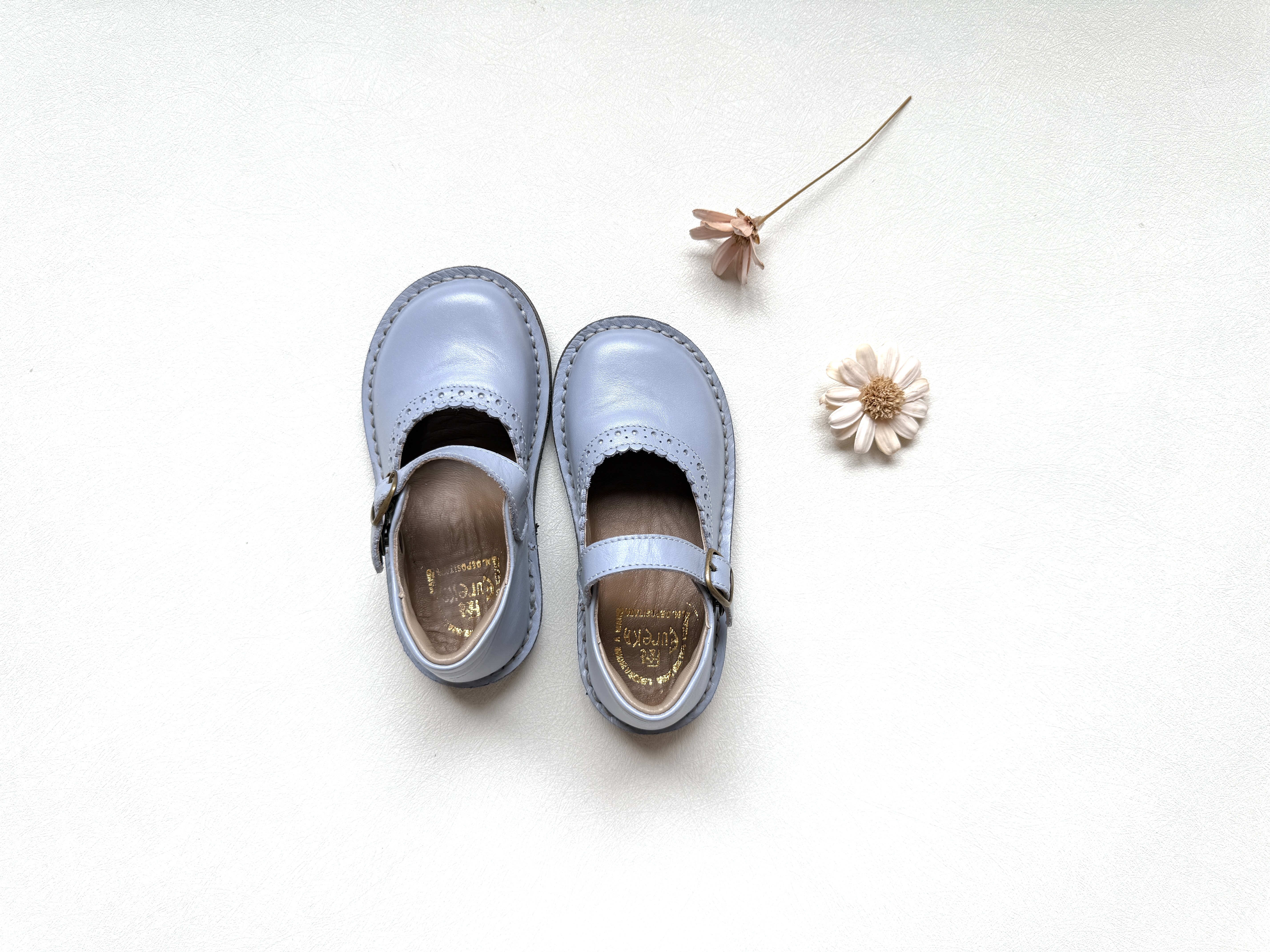 EUREKA 真皮花邊縷空娃娃鞋 ARIEL LAVANDA VIBRAM T.MORO (現貨)