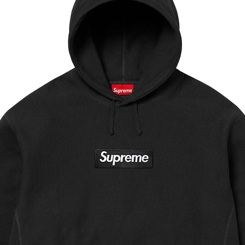 Supreme Box Logo Hooded Sweatshirt 黑色 連帽上衣 帽T 長袖 SUP-19 [台灣現貨]