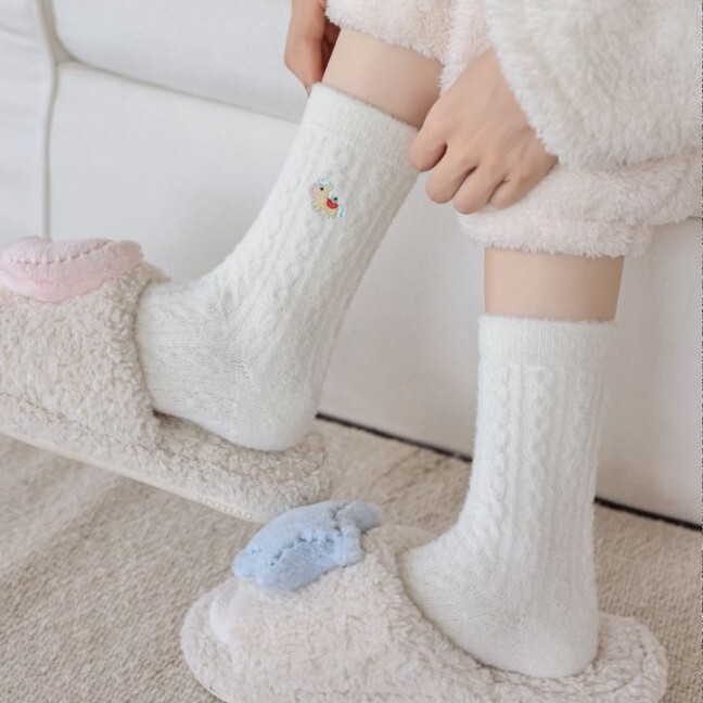 《6500》♾️彩色小馬螺紋中筒襪