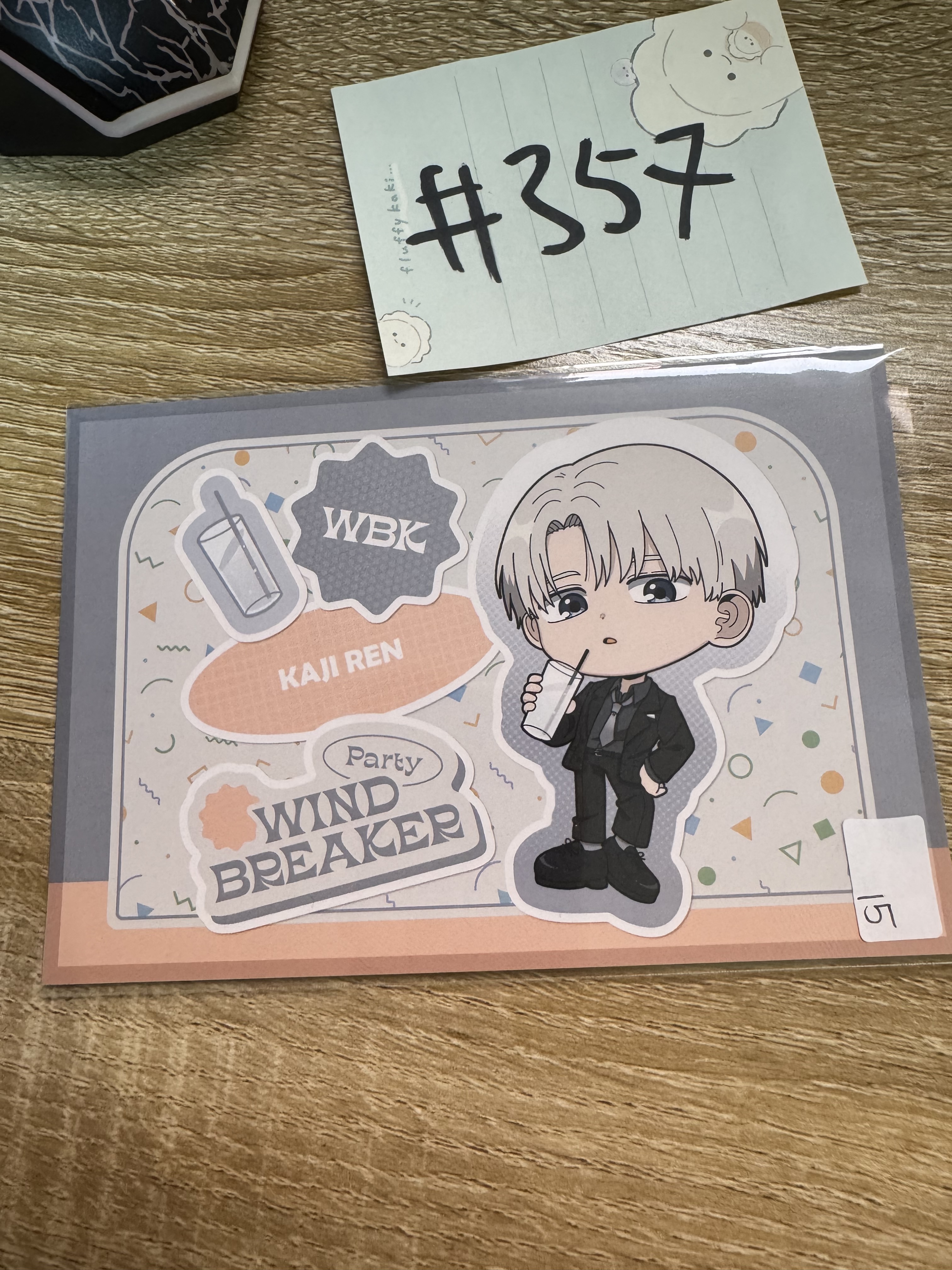 WIND BREAKER  梶蓮 明信片#357