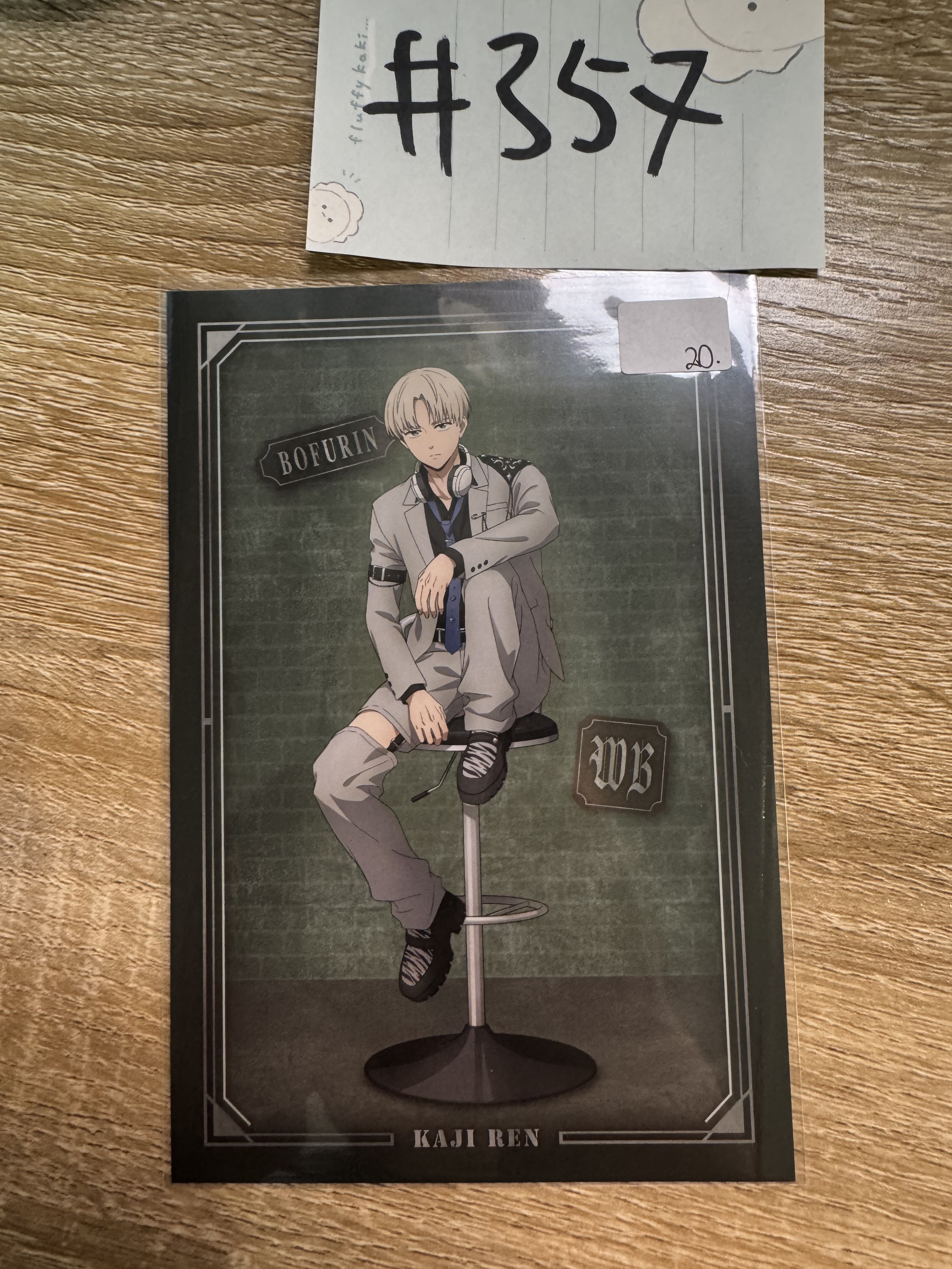 WIND BREAKER  梶蓮 明信片#357