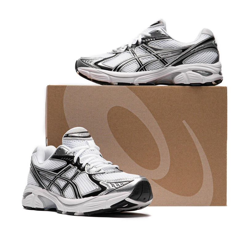 男女鞋 ASICS GT-2160 'White Black Silver' 白黑銀 復古 Y2K 老爹鞋 運動鞋 休閒跑鞋【1203A796-100】
