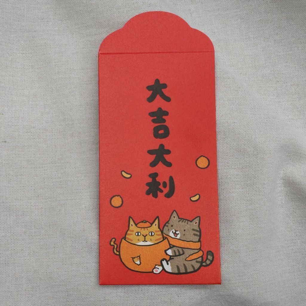 芭娜娜吉祥物｜ 紅包袋 斗方春聯