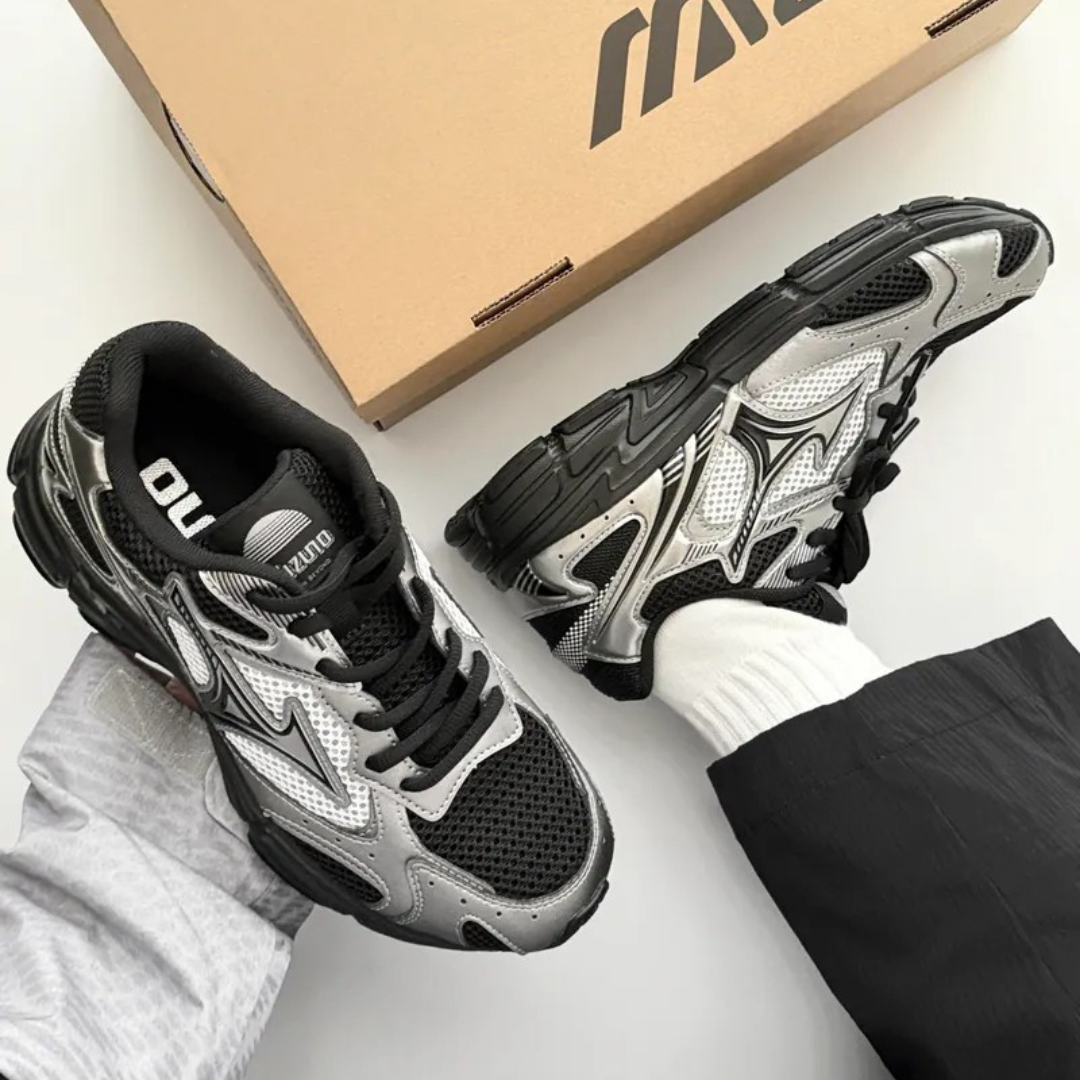 "代購" MIZUNO 美津濃 SPEED 2K 黑銀色 復古 慢跑鞋 D1GH252908