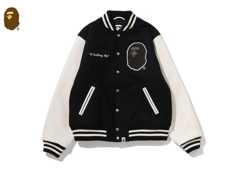 【BAPE男生】0103 發售 BAPE UNIV VARSITY JACKET