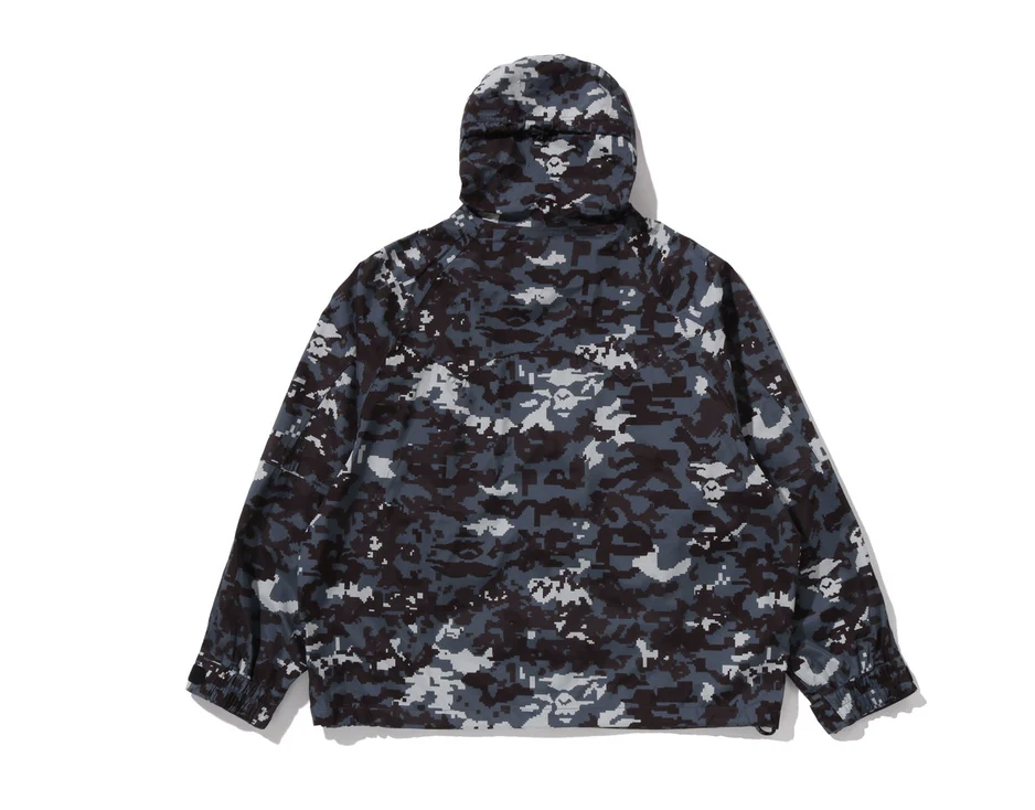 【BAPE男生】0103 發售 寬版MULTI PIXEL CAMO SNOWBOARD 2 LAYER JACKET