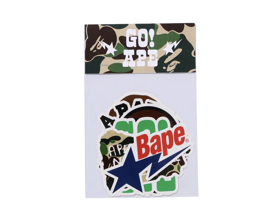【BAPE配件】0103 發售 BAPE STICKER SET