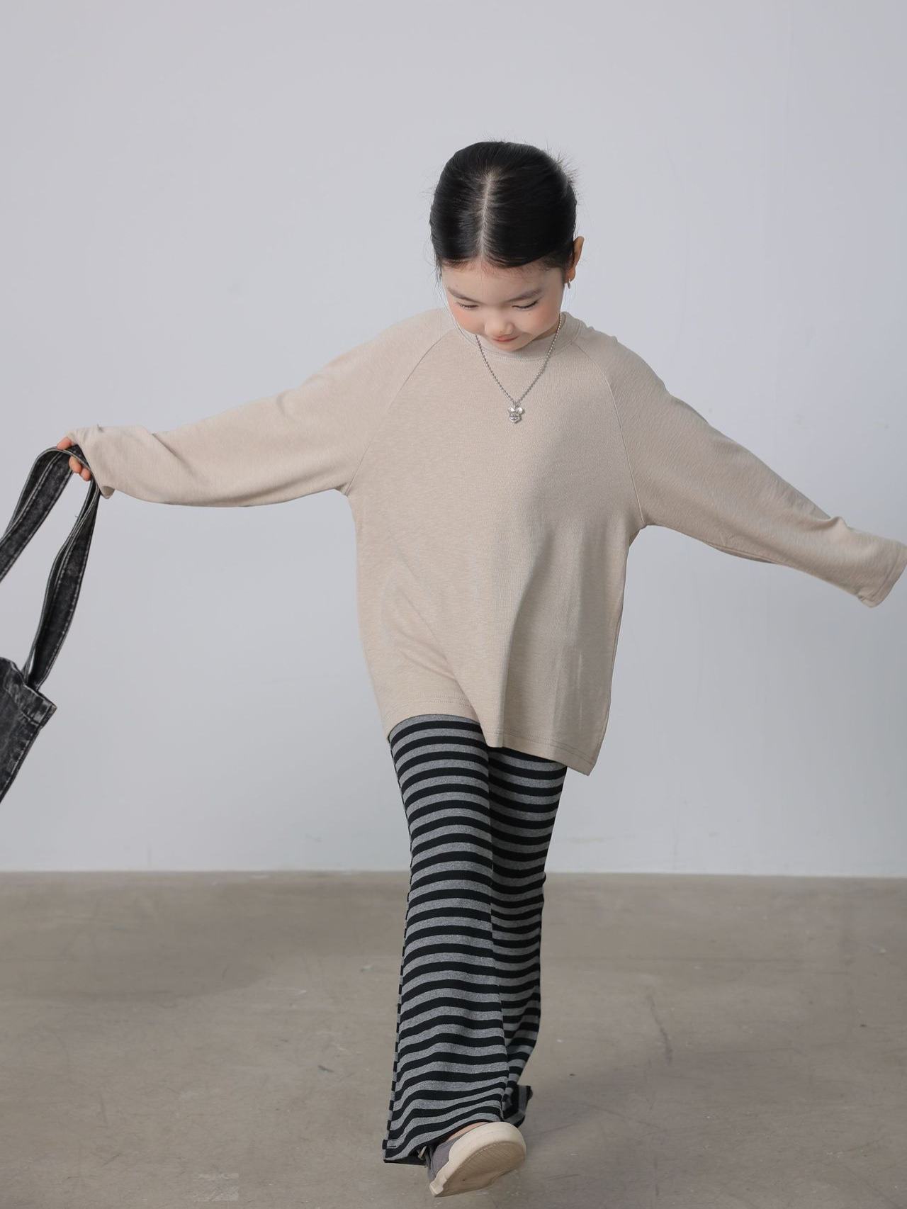 條紋喇叭褲(90-150)