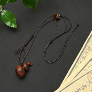 0105LH03-龍虎山DM-金光紫薇諱葫蘆項鏈（A3)