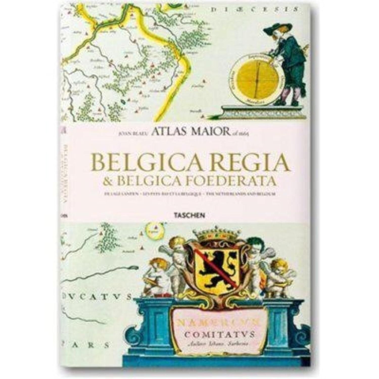 桑格設計書店-Atlas Maior of 1665: Hollandia et Belgica