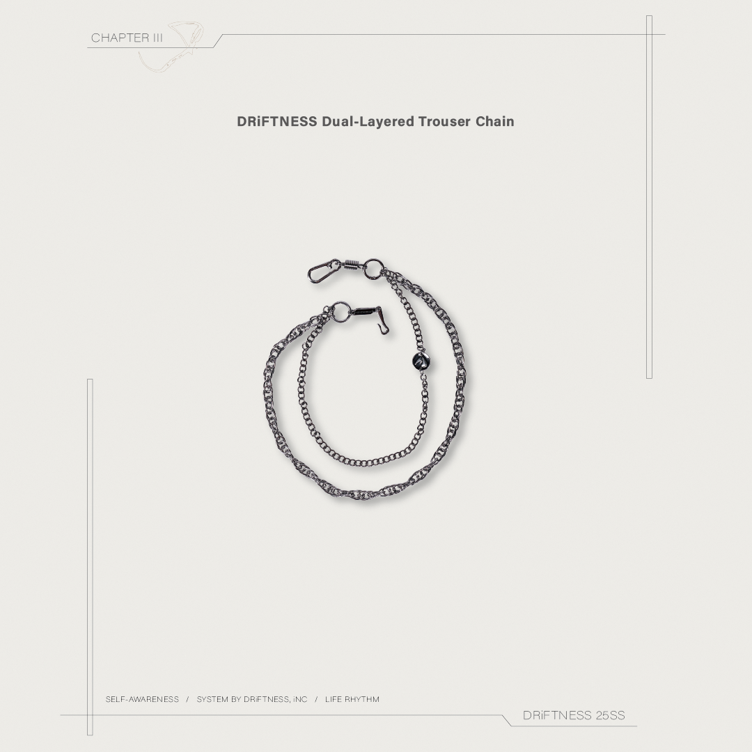 DRiFTNESS Dual-Layered｜品牌雙層褲鏈