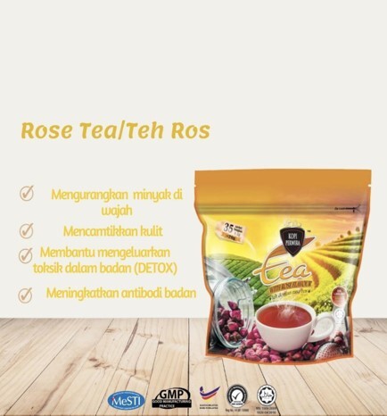 (6030) 金馬倫高原玫瑰花茶 (一盒35包)