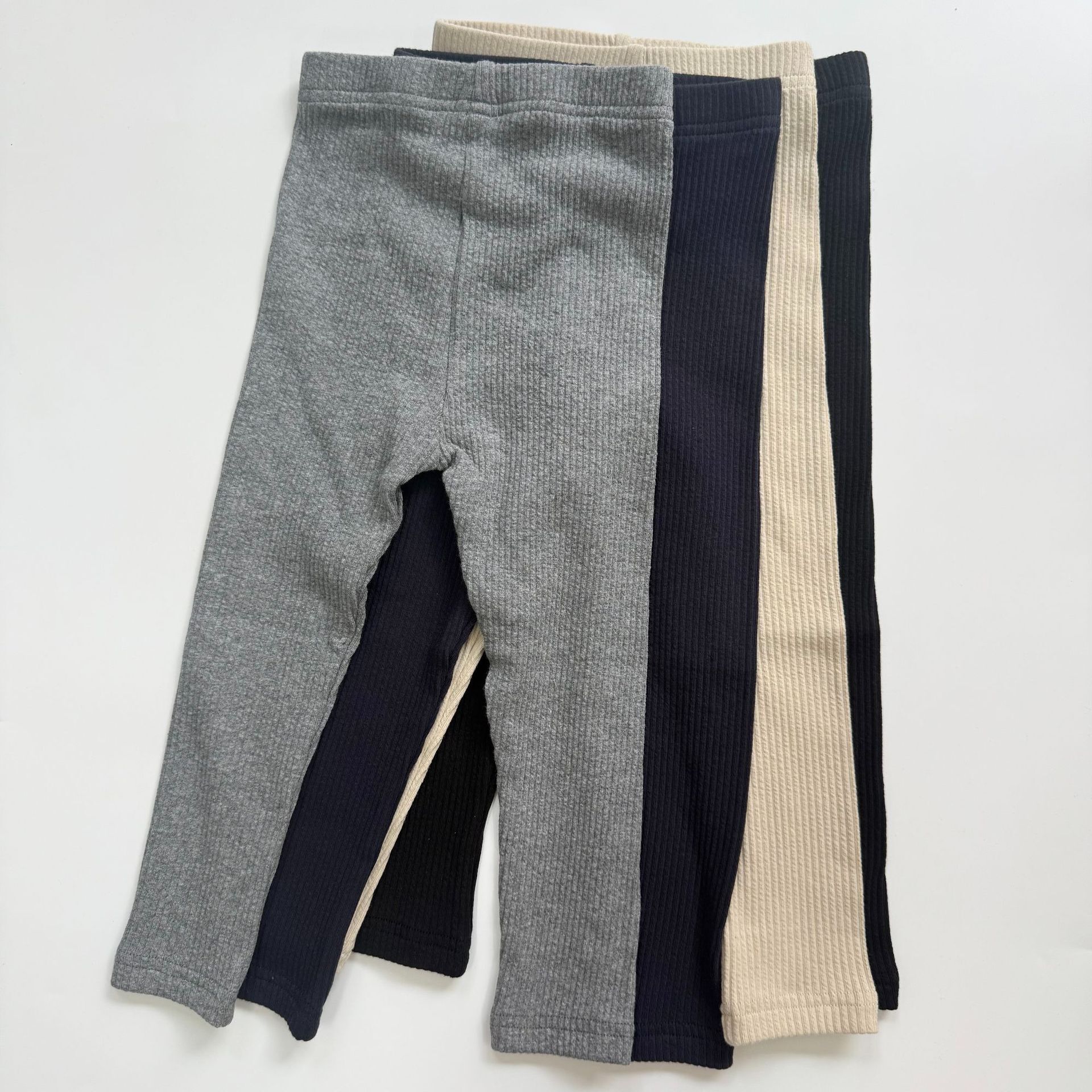 坑條親子內搭褲(90-150/F)