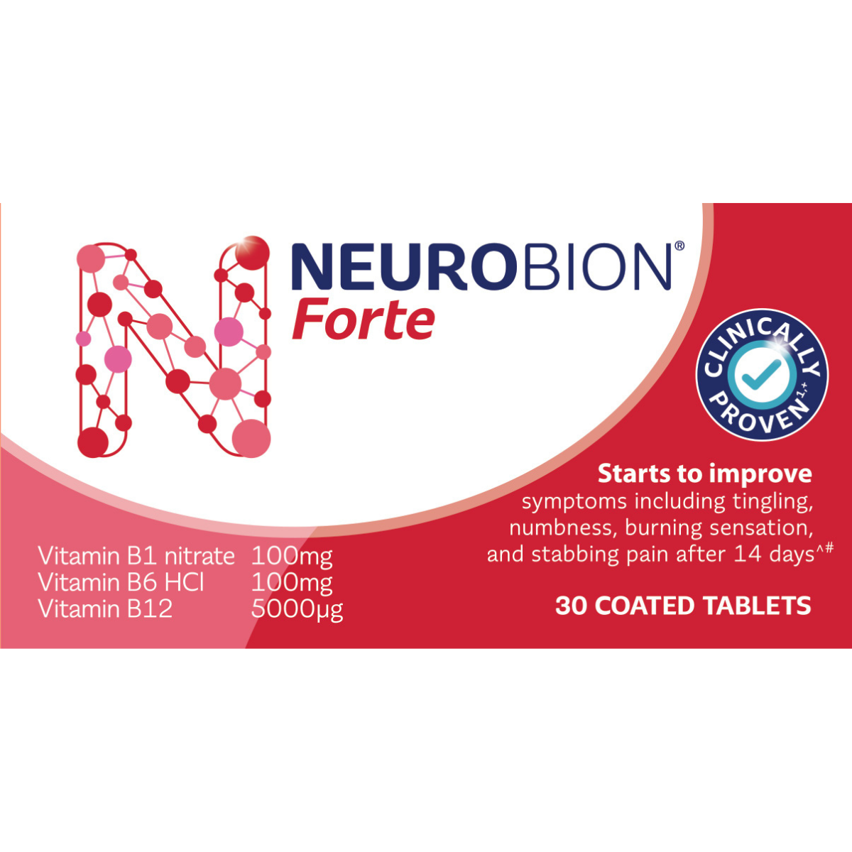 Neurobion Forte 內絡必安特強30片 紅盒