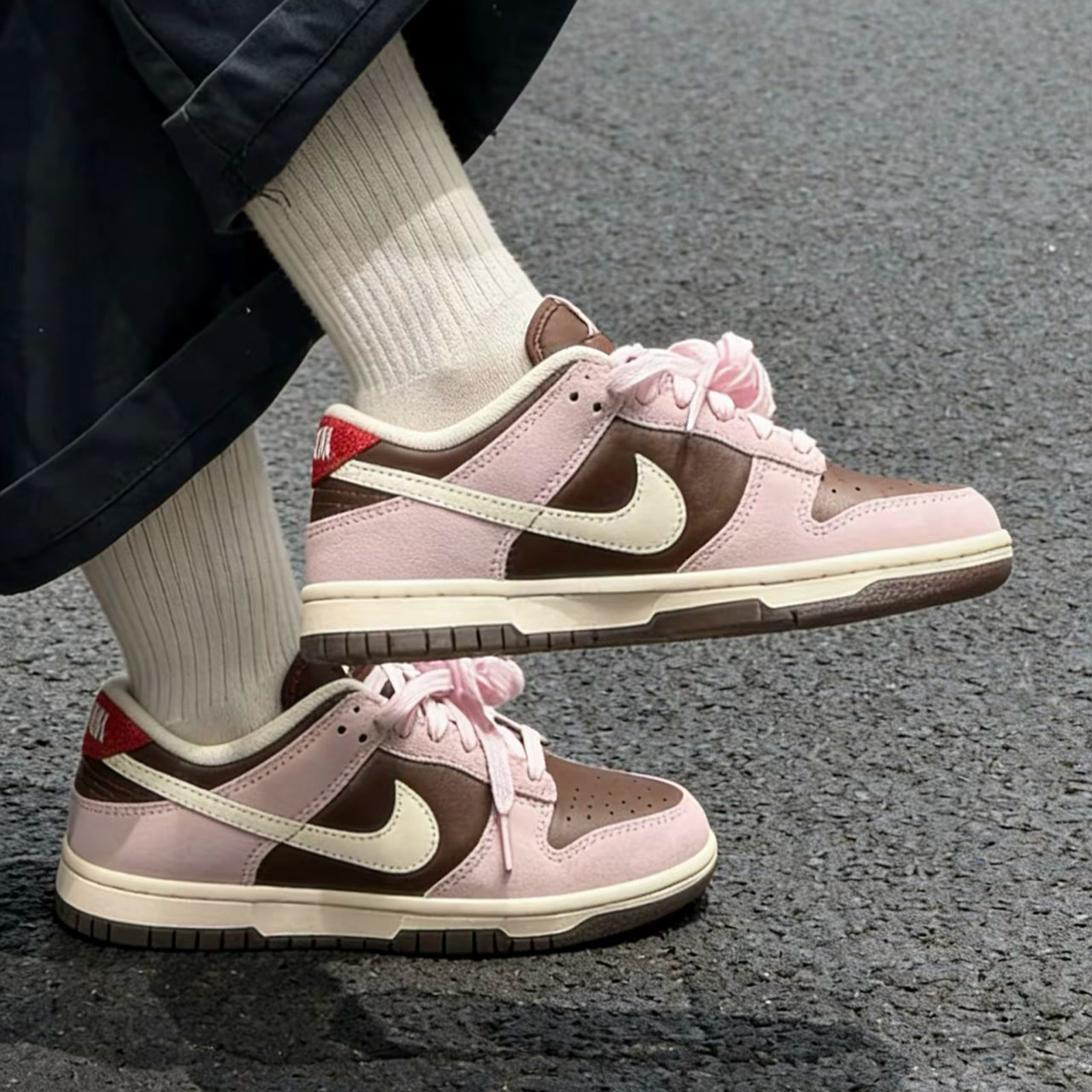 Nike Dunk Low 'Neapolitan' 粉紅棕 草莓巧克力 麂皮 復古 男女休閒鞋 HM0987-200