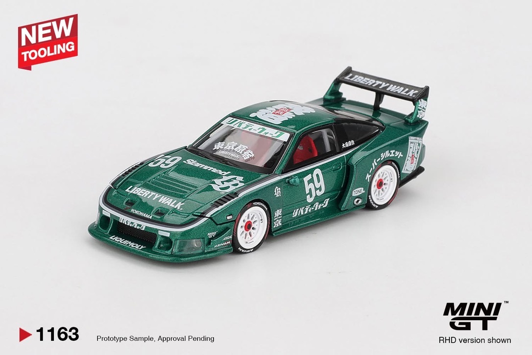 預訂 Pre Order - MiniGT 1163 Nissan LB-Super Silhouette 180SX  2026 TAS