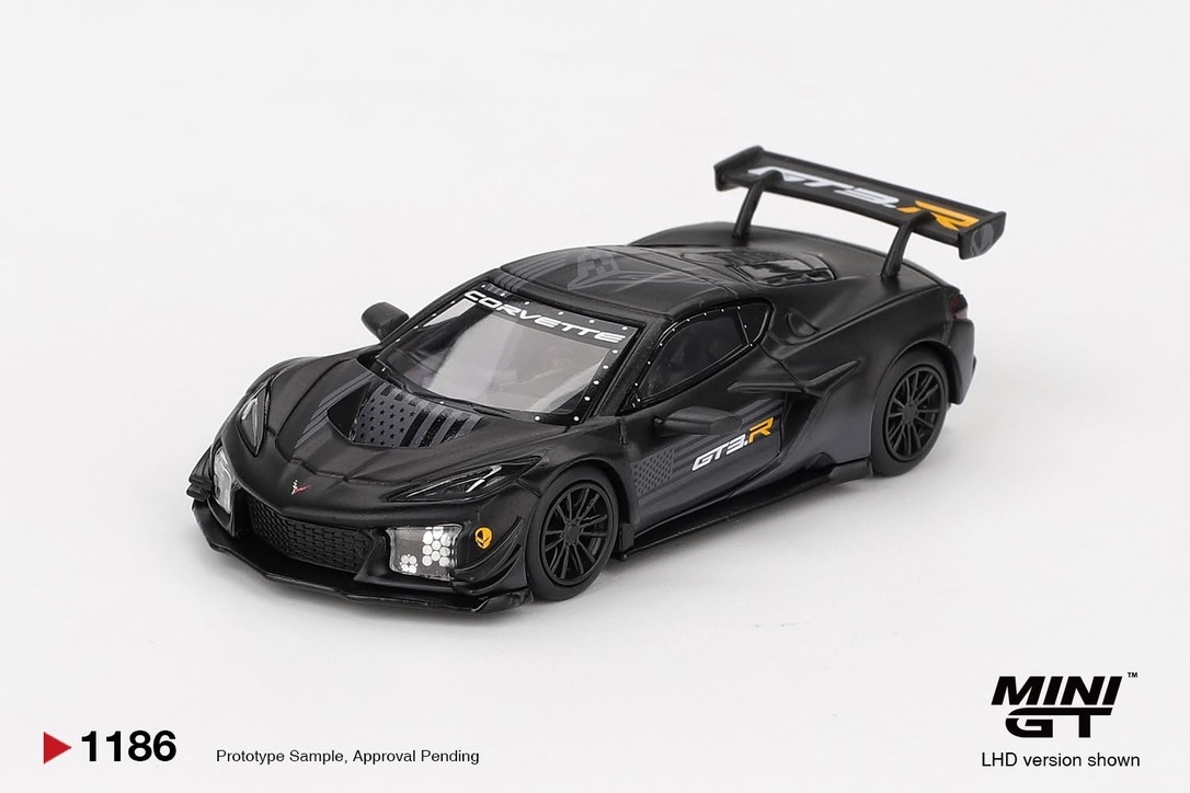 預訂 Pre Order - MiniGT 1186 Chevrolet Corvette Z06 GT3.R Road America Test car