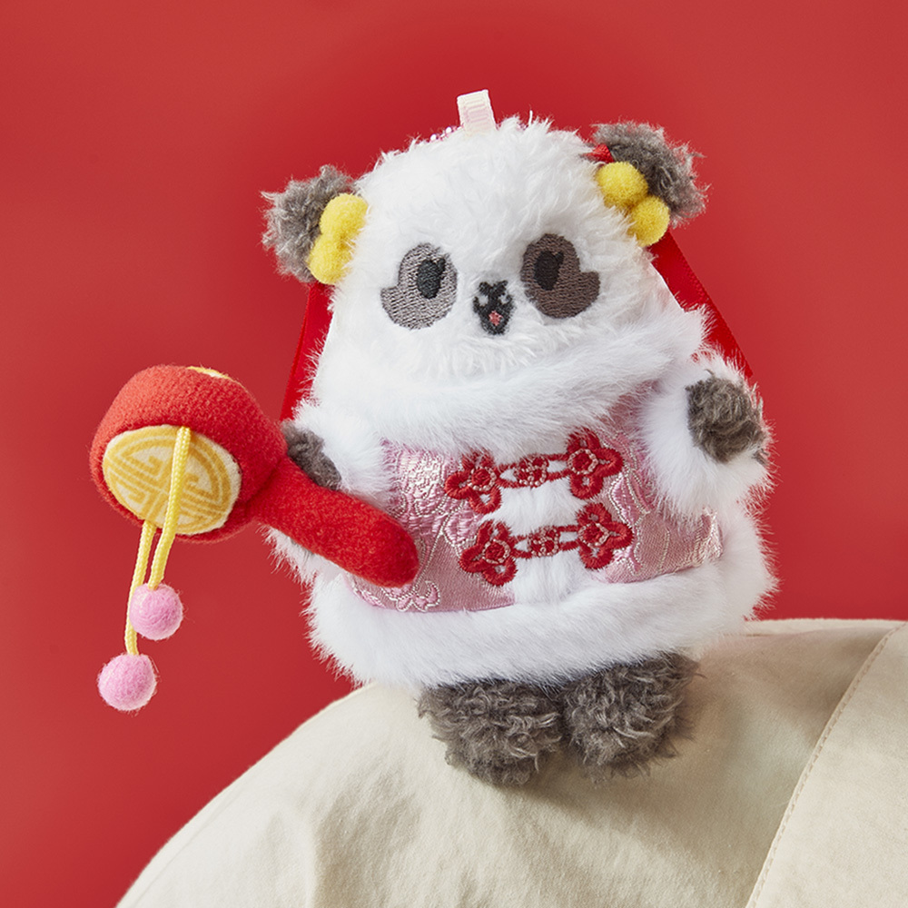 Panda Friends Chinese New Year Elder Sister "Jia Jia" Shoulder Plush