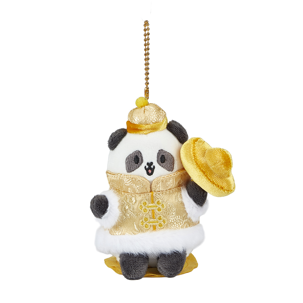 Panda Friends Chinese New Year Little Brother "De De" Shoulder Plush